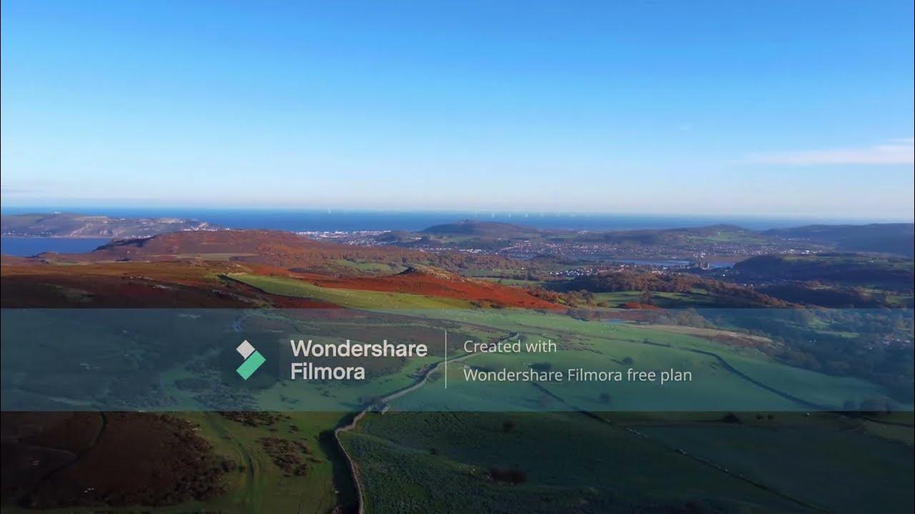 Tal Y Fan drone footage YouTube