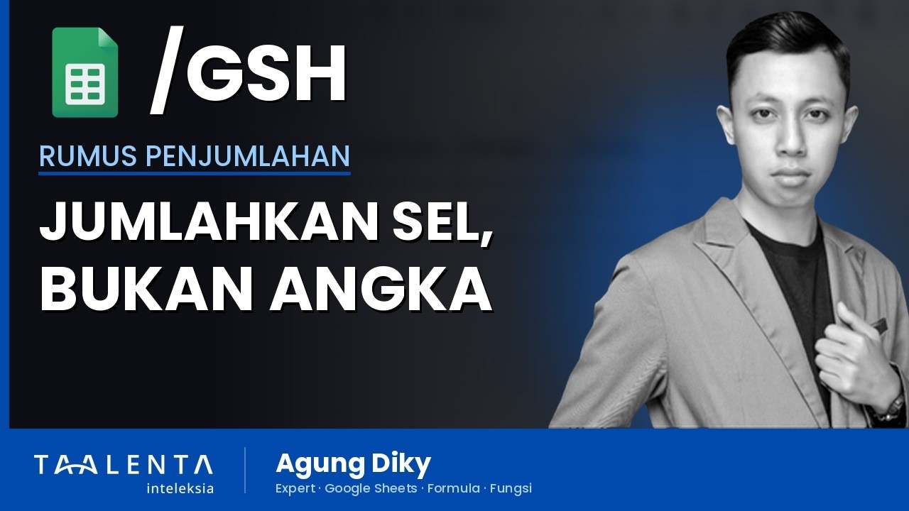 Kenapa Rumus Penjumlahan Harus Menjumlahkan Sel, Bukan Angka?