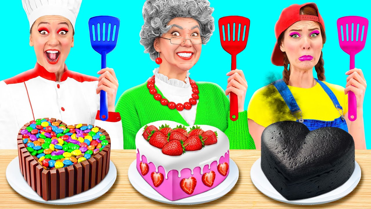 Me vs Grandma Cooking Challenge | Who Wins the Cooking War by Parara Best