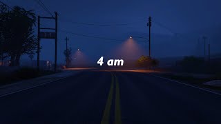 what it feels like to be awake at 4 am (playlist)