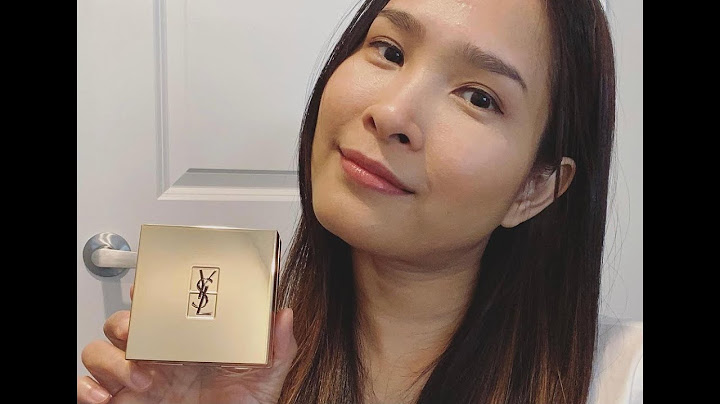 Review ysl cushion touche eclat foundation