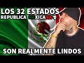 ARGENTINO REACCIONA A los 32 estados de mexico POR PRIMERA VEZ
