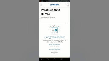 Introduction to HTML5 || Week 1 Quiz Answers || COURSERA