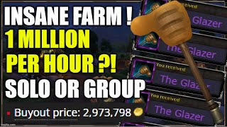 New INSANE 1 MILLION/Hour Farm! Make MILLIONS FARMING THIS! The Glazer - WoW Shadowlands GoldMaking