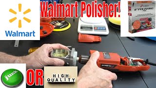 Exclusive Inside Look!! Walmart 6' Polisher! Platinum Series 6 Speed Dual Action Polisher!