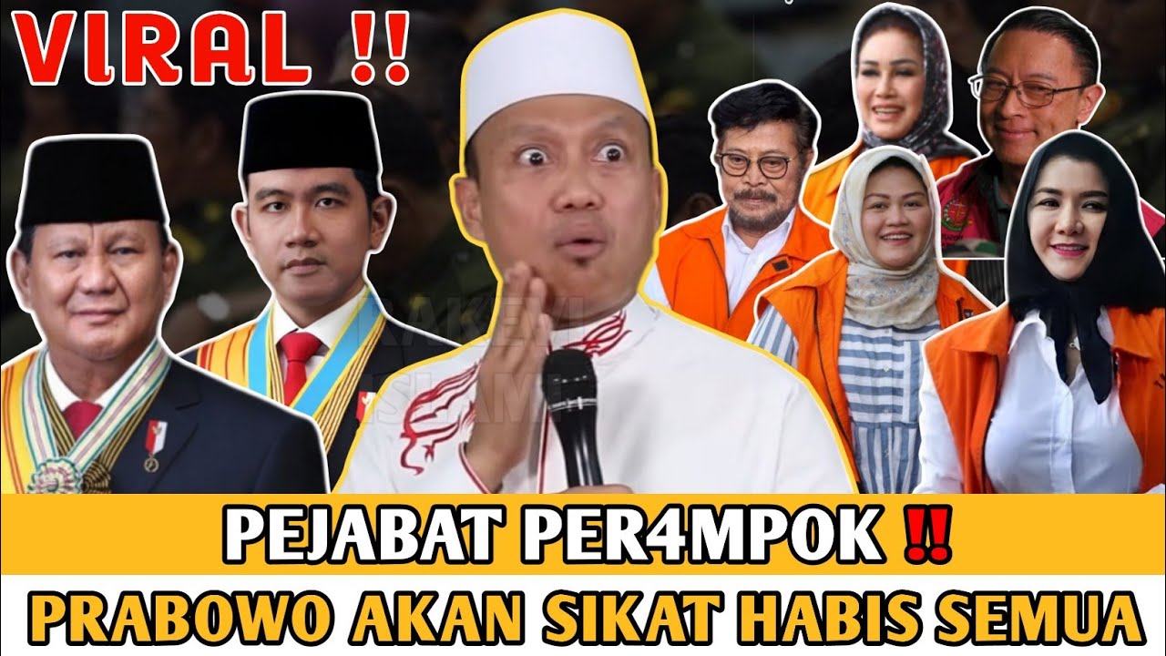 3 JAM CERAMAH TENTANG PEJABAT PER4MP0K || Ceramah Lucu Ustadz Das'ad Latif