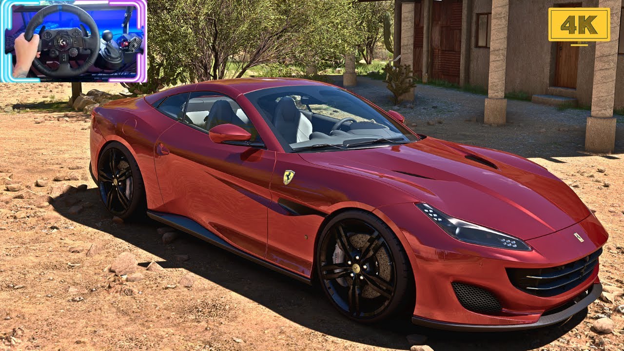 Ferrari Portofino - Forza Horizon 5 / Logitech G923 Steering Wheel / 4K Gameplay