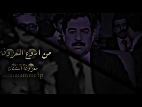استكنان بطيء مطلوب سيدي الرئيس صدام حسين 2023