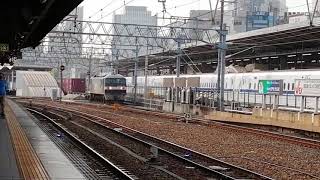 EF210 131号機牽引名古屋タ発稲沢行1250レ名古屋通過