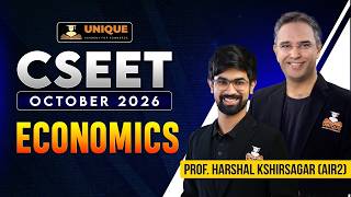 CSEET FREE | ECONOMICS | CHAPTER 1 | LEC 2 | OCT 2026 | PROF. HARSHAL KSHIRSAGAR ( AIR 2 )