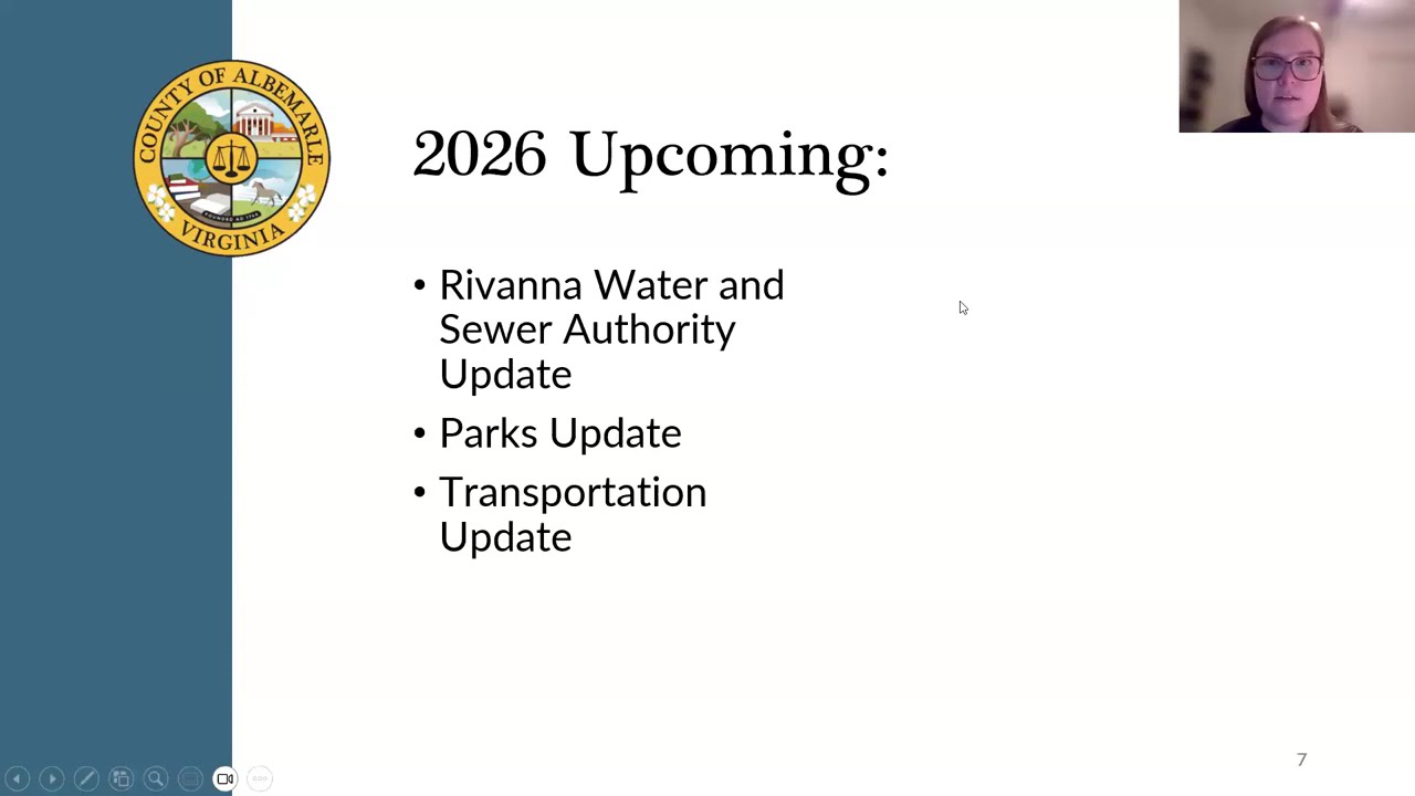 Pantops Community Advisory Committee Meeting 1/26/2026