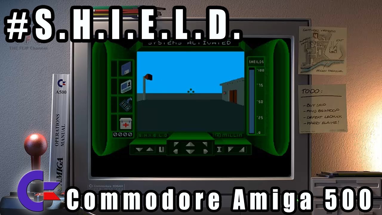 S.H.I.E.L.D. - Commodore Amiga 500 Gameplay Demo