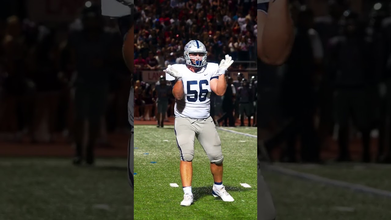 This is what Friday night football feels like 🎥✨ #manasquan #football #highschoolsports