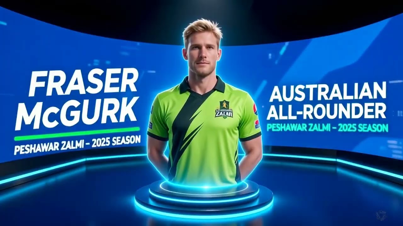 Peshawar zalmi next direct sing hune wale hy fraser mcgurk