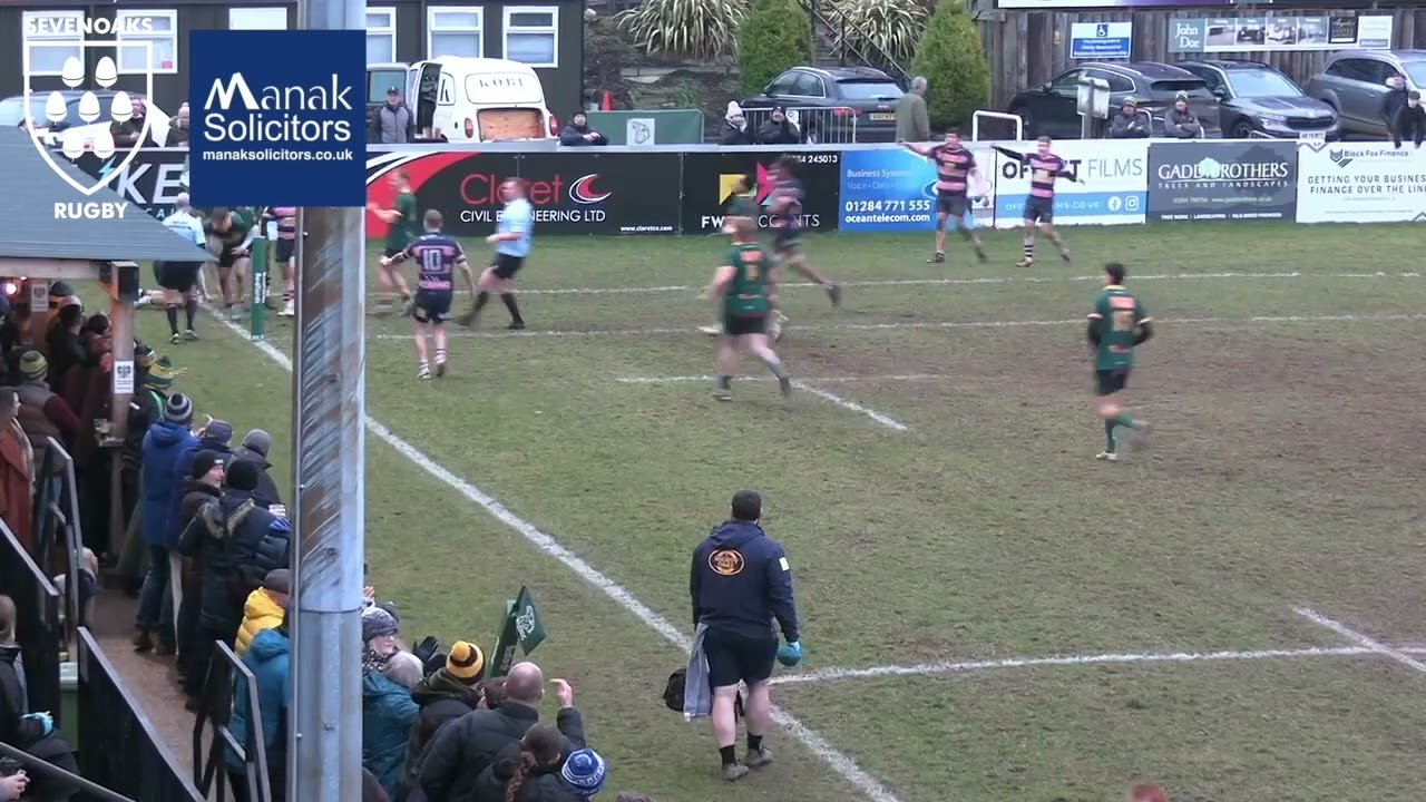 1st XV vs Bury St Edmunds RFC -- Manak Solicitors Match Highlights -- Saturday 8th February 2025