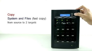 Tutorial on operations of using USB Duplicator Tower (Acumen Disc edition)