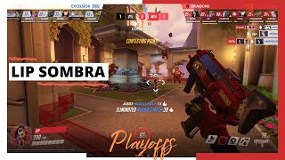 LIP SOMBRA POV Playoffs Winner Semifinals | Shanghai Dragons vs New York Excelsior | OWL Season 2020