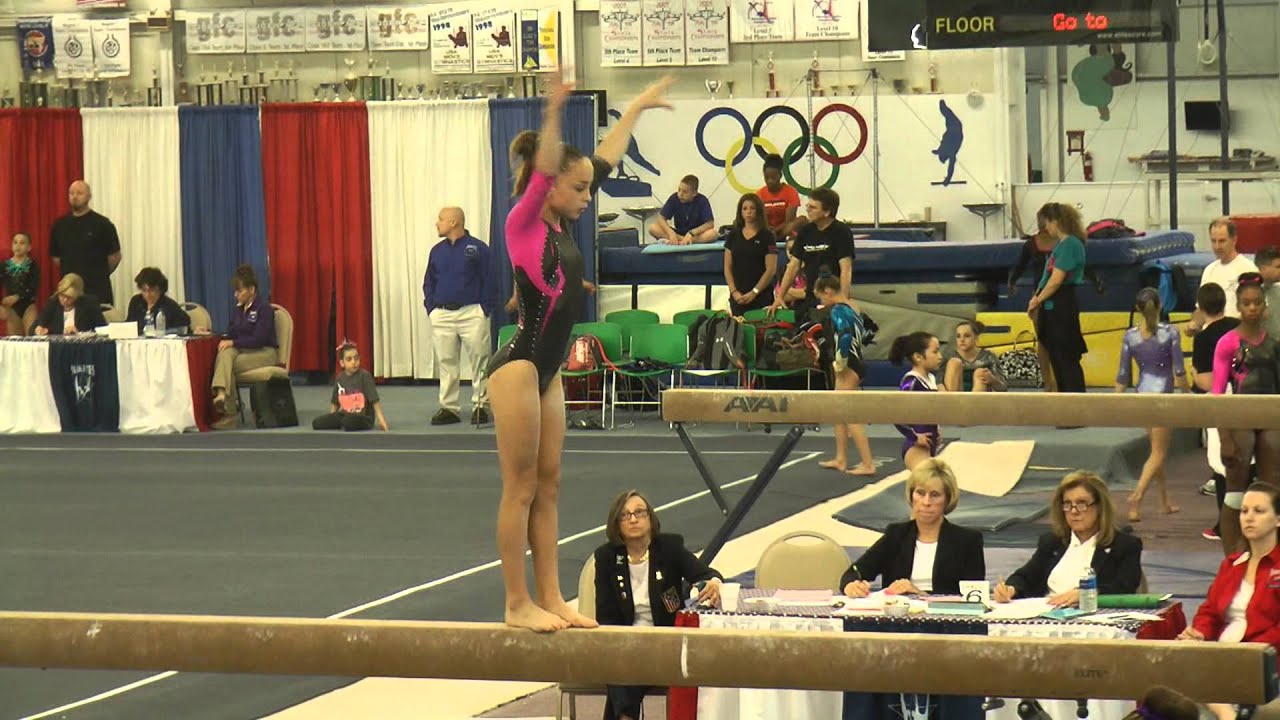 Jasmine Vallejo Beam Precision Gymnastics 2013 Elite Qualifier