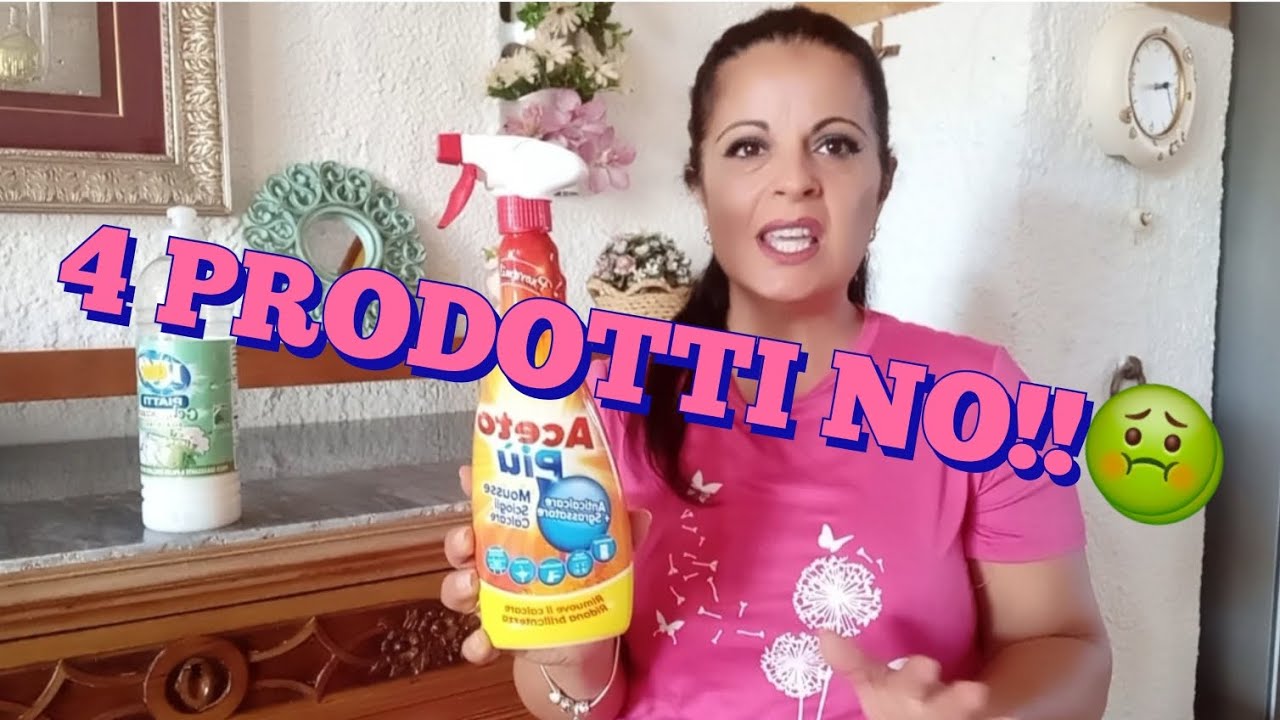 4 DETERSIVI NO!🤢 #detersivi #pulizie 