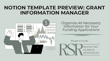 Notion Template Preview | Grant Information Manager