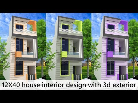 12x40-house-interior-design-with-3d-exterior