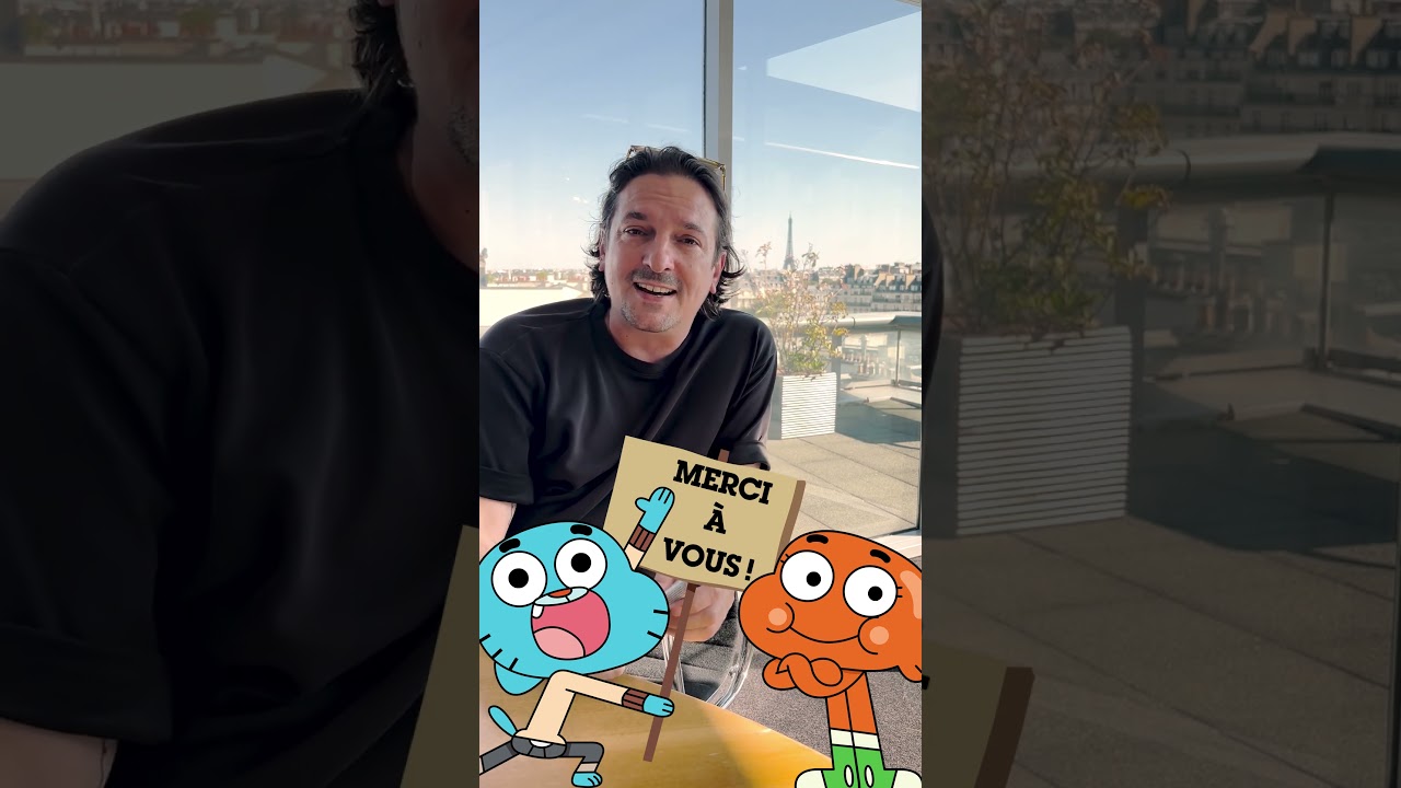 Ben Bocquelet, le créateur de Gumball à un message pour toi 🤯 