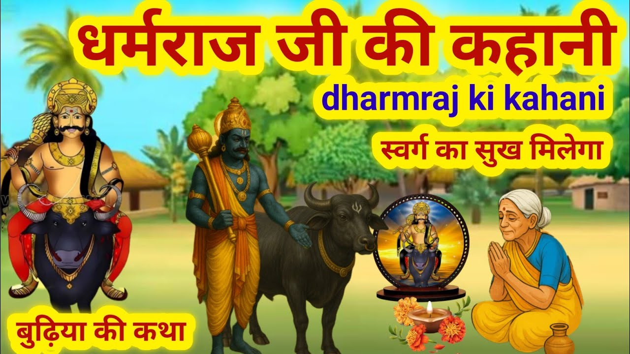 धर्मराज जी और बुढ़िया की कहानी/dharmraj ji ki Katha/dharmraj ji ki ...