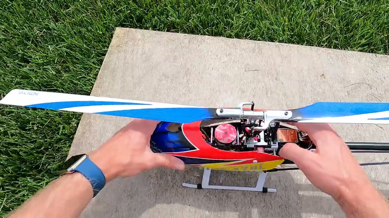 RC Heli Aerobatics May 2022 — Align Trex 470L