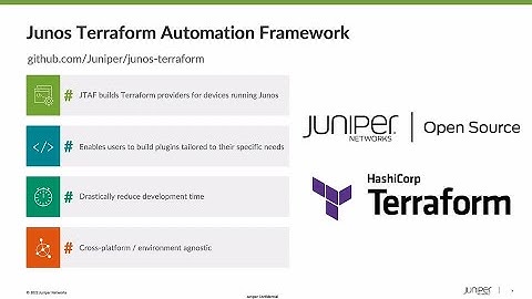 Automate All the Things with Juniper vSRX and Terraform