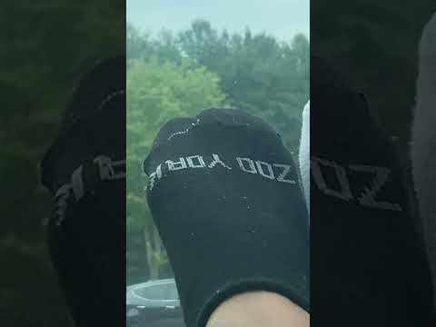 Feet In Car