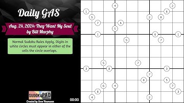 Daily Sudoku - 24 August 2024