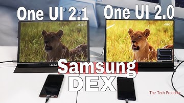 Samsung Dex New One UI 2.1 Vs Dex One UI 2.0 | Galaxy Note 10 Vs Galaxy Note 9 | Whats New!!