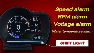 เกจวัดอัจฉริยะ!! OBD2 Smart Gauge TS RACING | TTAUTOSPEED