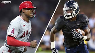 Former MLB Player Monte Harrison to Play Football at Arkansas 👀 | High School Highlights 🏈