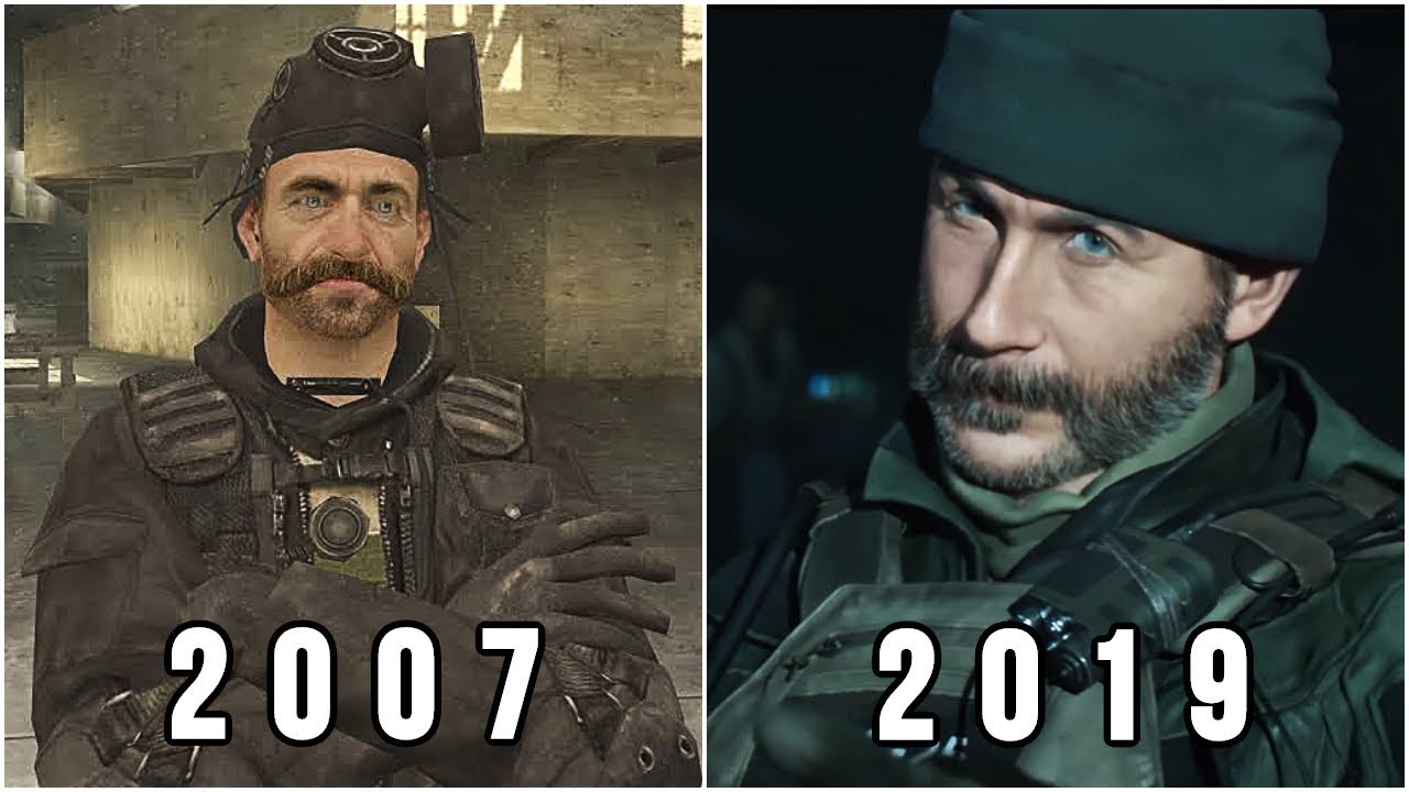 Call of Duty Modern Warfare Evolution – Part 1 (2007), 2 (2009) & 3 (2011)  Graphics Comparison 