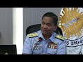 Philippines holds media briefing after 'structures' found inside Scarborough Shoal