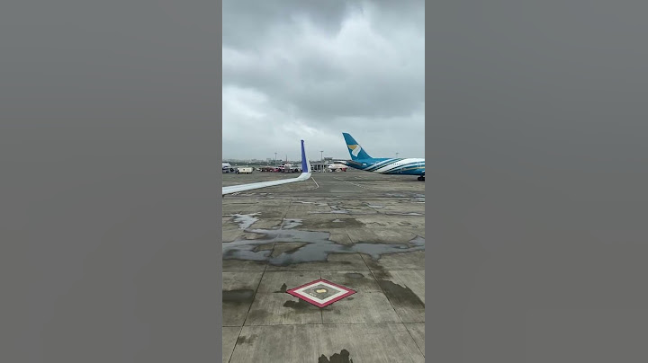 Oman Airways Dreamliner Boeing 787 getting ready for fly back to home country Oman
