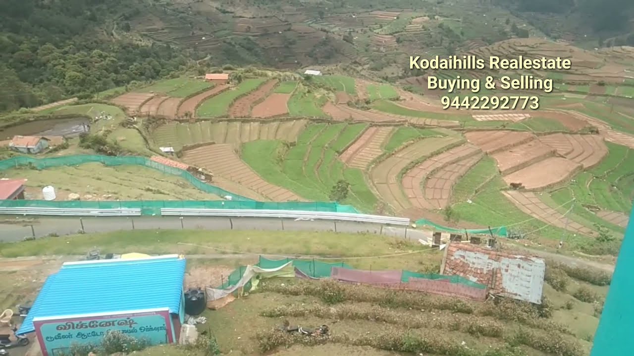 Kodaikanal poomparai village view