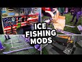 4 modified ice shacks portable ice fishing shack competition