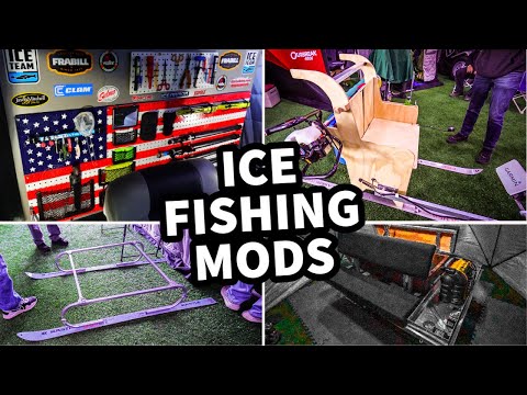 4 Modified Ice Shacks! Portable Ice Fishing Shack Competition 