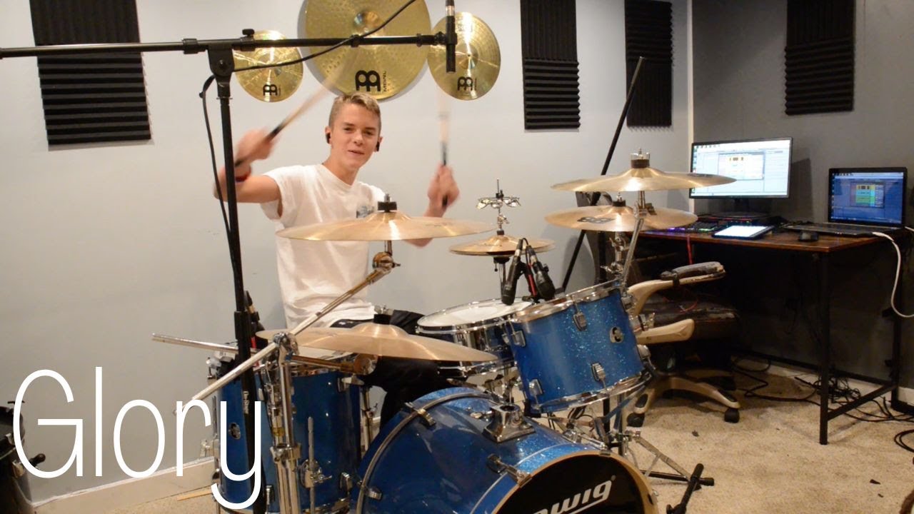 Glory (Drum Cover) {Nathan_Montgomer} #drumcover - YouTube
