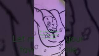 Green tree python drawing road to 150 subs