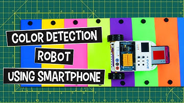 DIY Color Sensing Robot to Play Piano Using Smartphone | DIY Projects