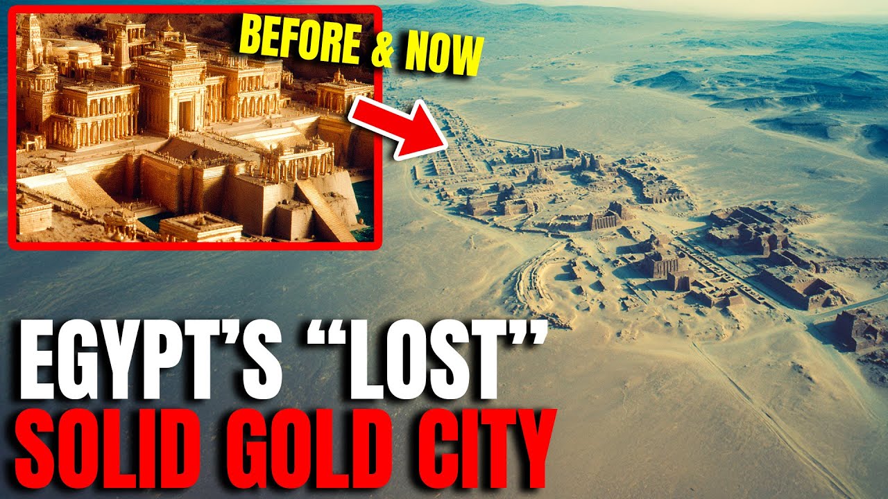 Archaeologists Just Found an Ancient Egyptian CITY Under the Sand