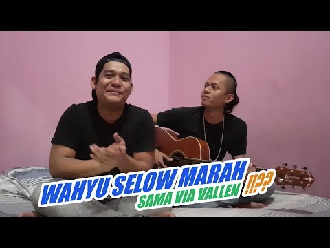REAKSI WAHYU SELOW LAGUNYA DINYANYIIN VIA VALLEN || COVER ATAU RECYCLE ???