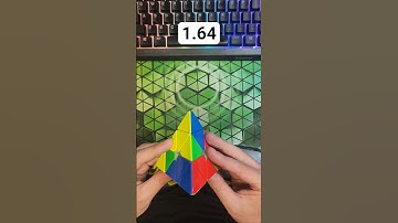 Pyraminx Solve of the Day 8/1 - 1 64 #pyraminx #rubikscube #cubing #speedcubing #puzzle #shorts