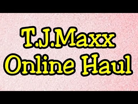 T.J. Maxx Online Beauty Haul - YouTube