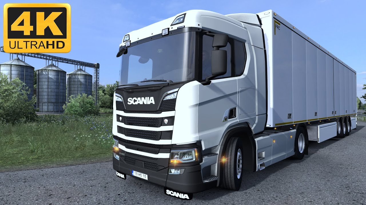 Euro Truck Simulator 2 | Scania R450 Real Engine Sound !!