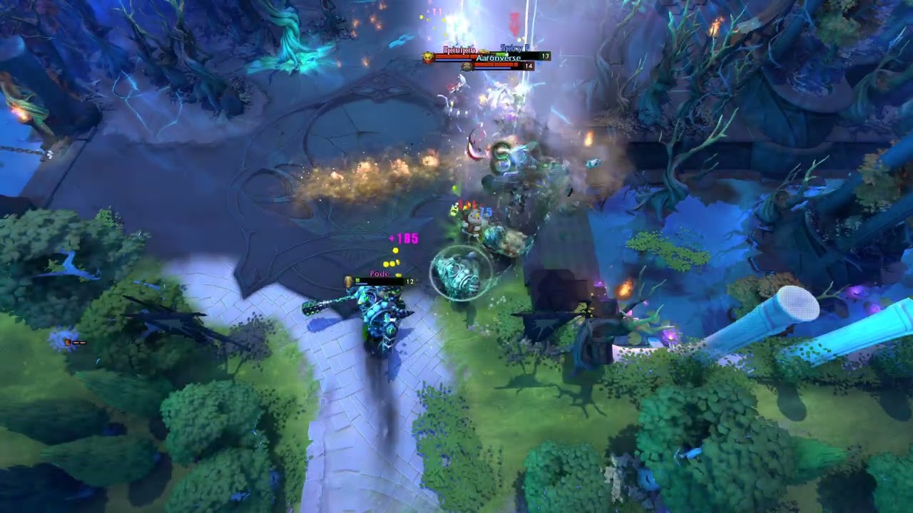 Insane 3-Man Skewer + RP Combo | Magnus Dota 2 Epic Play!