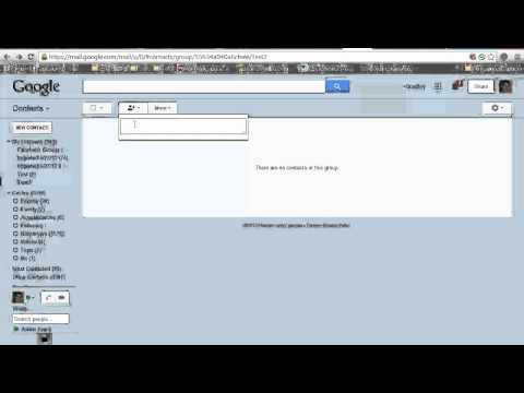 Como gerenciar contatos no Gmail